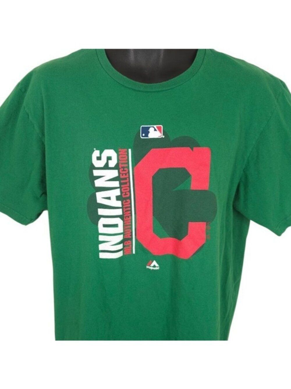 Cleveland Indians Guardians T Shirt Mens Size XL Green St Patricks Day MLB
